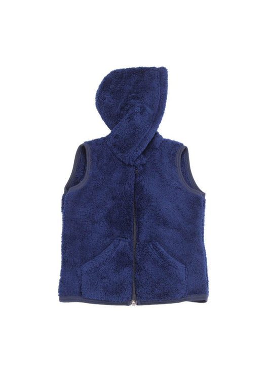 Benjamin Sleeveless "fur" cardigan