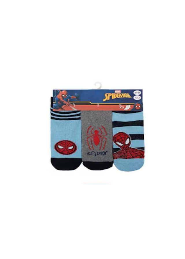 Spiderman 3pcs socks