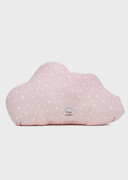 Pillow ''Cloud Dusty pink stars''