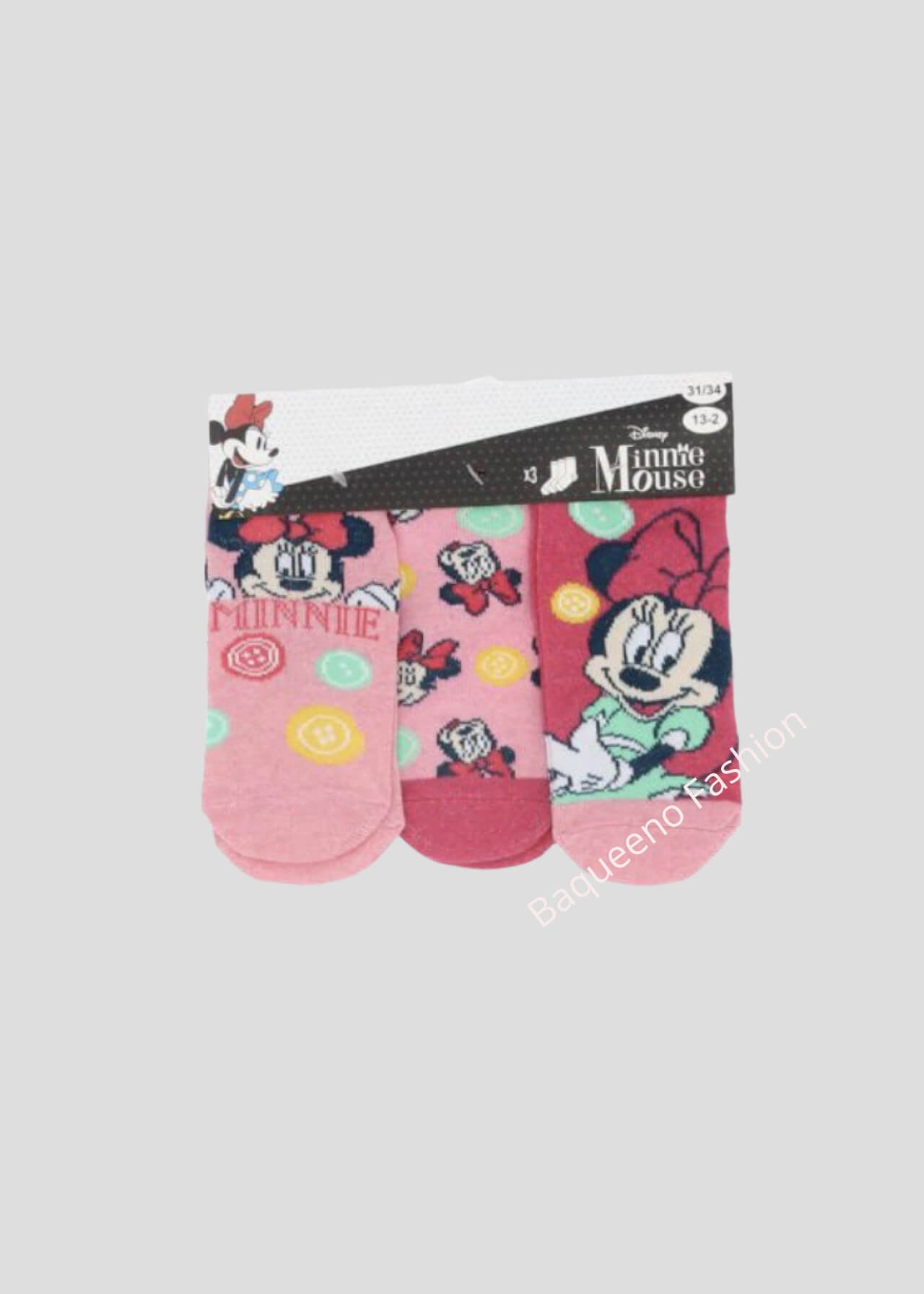 Minnie 3pcs socks