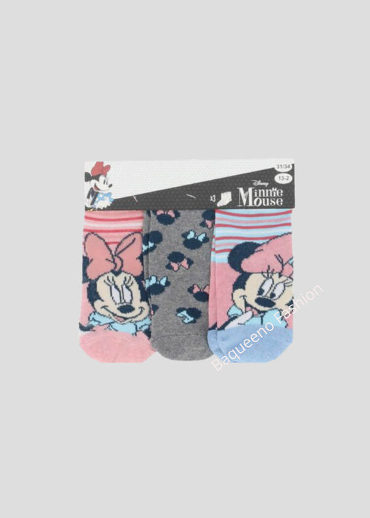 Minnie 3pcs socks